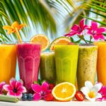 tropical smoothie menu