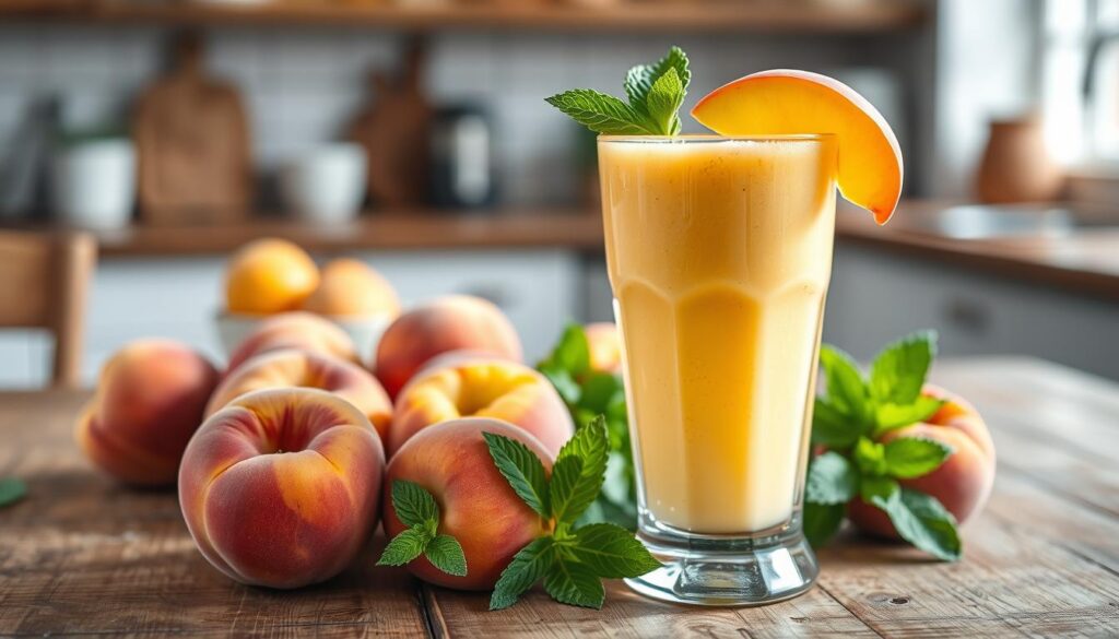 peach smoothie recipe