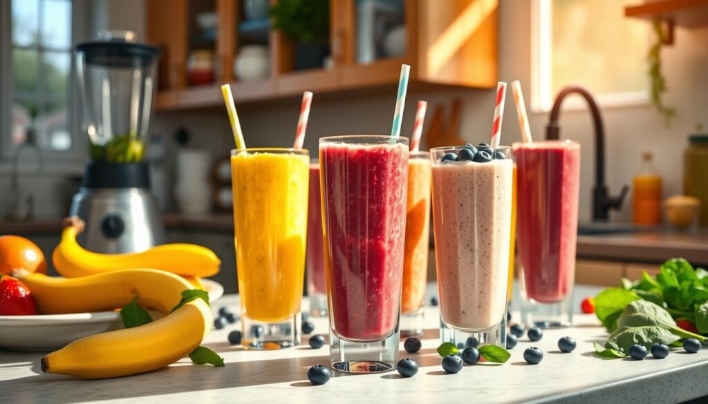 Breakfast smoothies