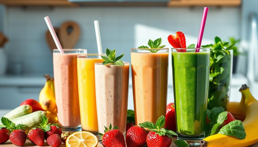 Breakfast smoothies