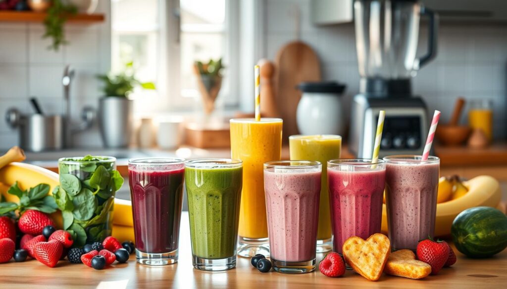 Breakfast smoothies